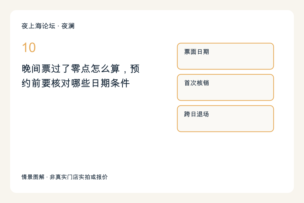 晚间票过了零点怎么算，预约前要核对哪些日期条件主题图解